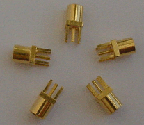 Non-magnetic SMA, Straight Jack, PCB Mount